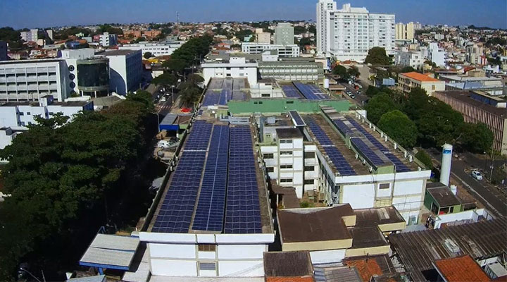 Concluída usina solar fotovoltaica do HC-UFTM, a maior dos hospitais universitários federais